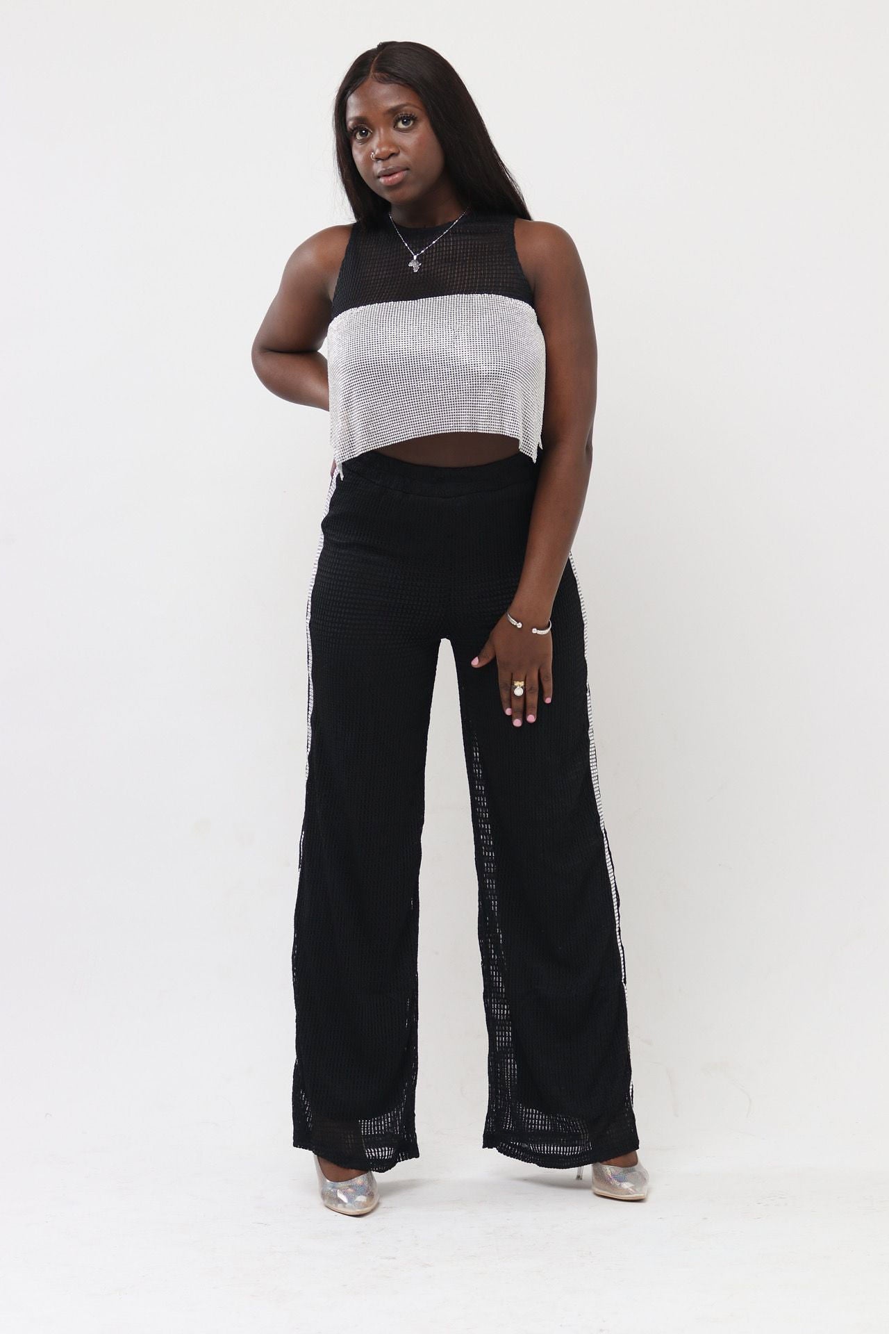 Diamond in the Ruff two-piece