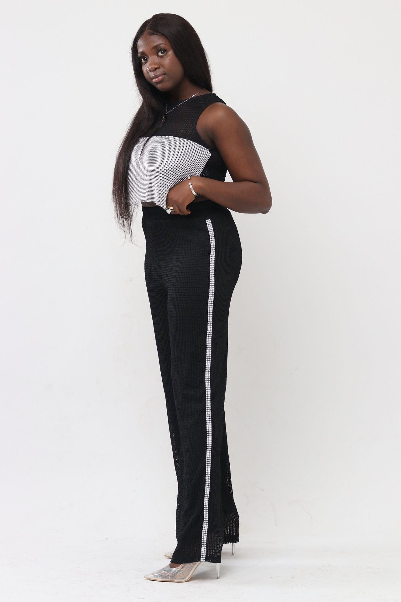 Diamond in the Ruff two-piece